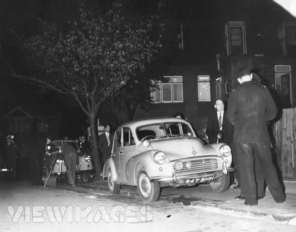 23rd August 1961 The Morris Minor car in which Michael John Gregsten was 