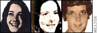 Janine Ligotino, Ann Arceneaux and Barbara Ann Baur, victims